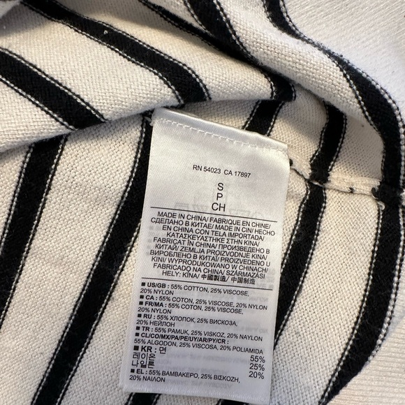 Banana Republic Striped Sweater with 'Ciao!' - Picture 6 of 10